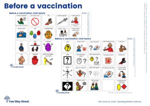 Web: FREE Before vaccinations board