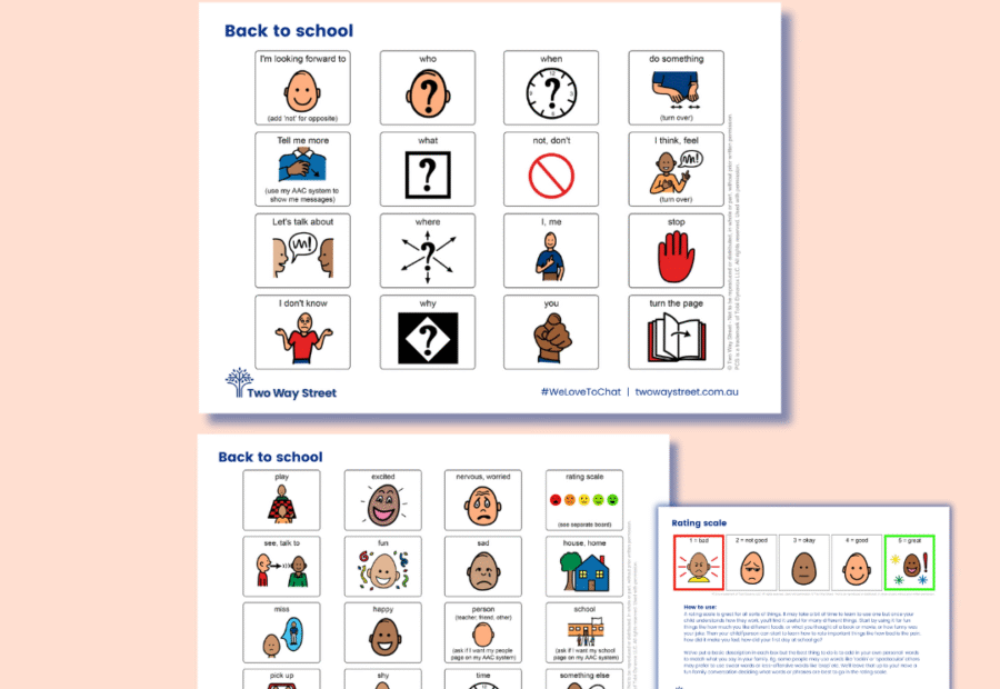 Free Download Back to School ALD and Rating Scale