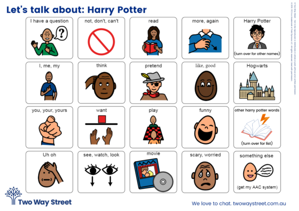 Harry Potter ALD Chat Board