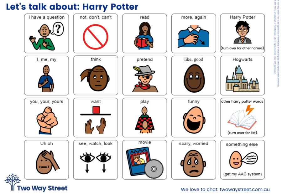 Harry Potter ALD Chat Board
