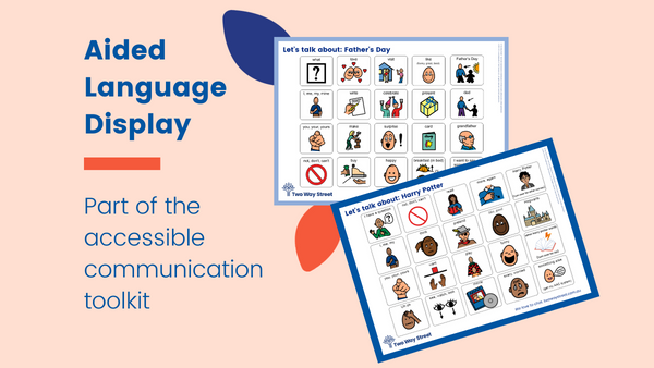 How to use an Aided Language Display (ALD)