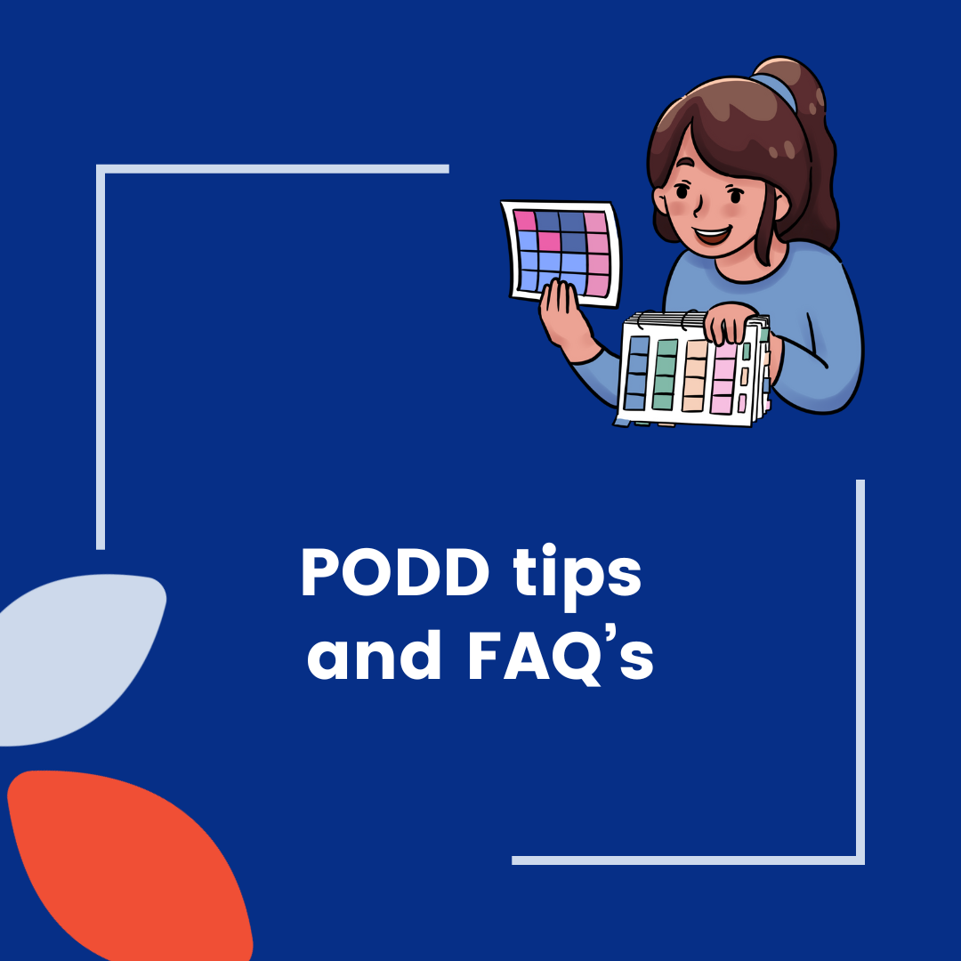 Workshop_PODD tips and FAQs