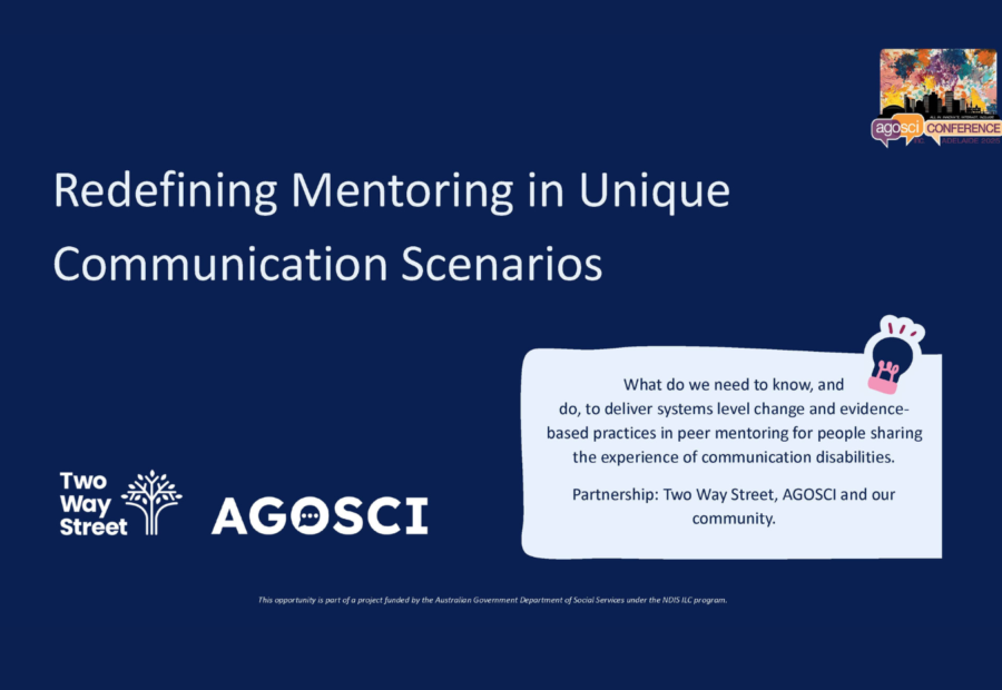 Redefining mentoring Two Way Street