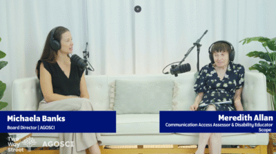 AGOSCI Conference Mentoring chat