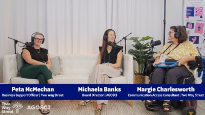 AGOSCI Conference Mentoring chat